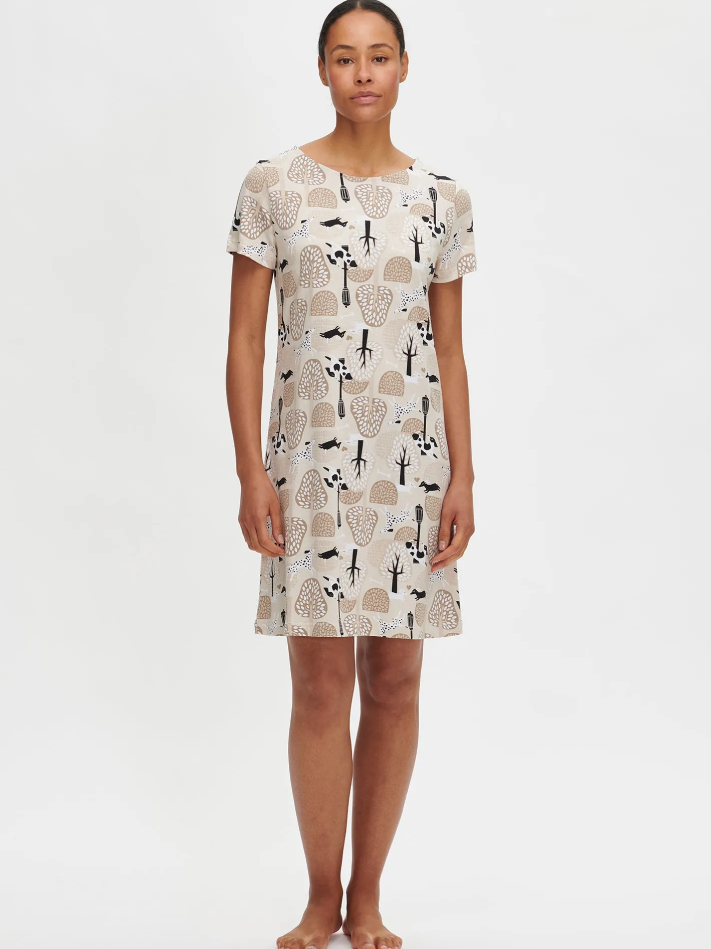 Nanso LUNA lyhyt yöpaita -* Yöasut Ja Oloasut