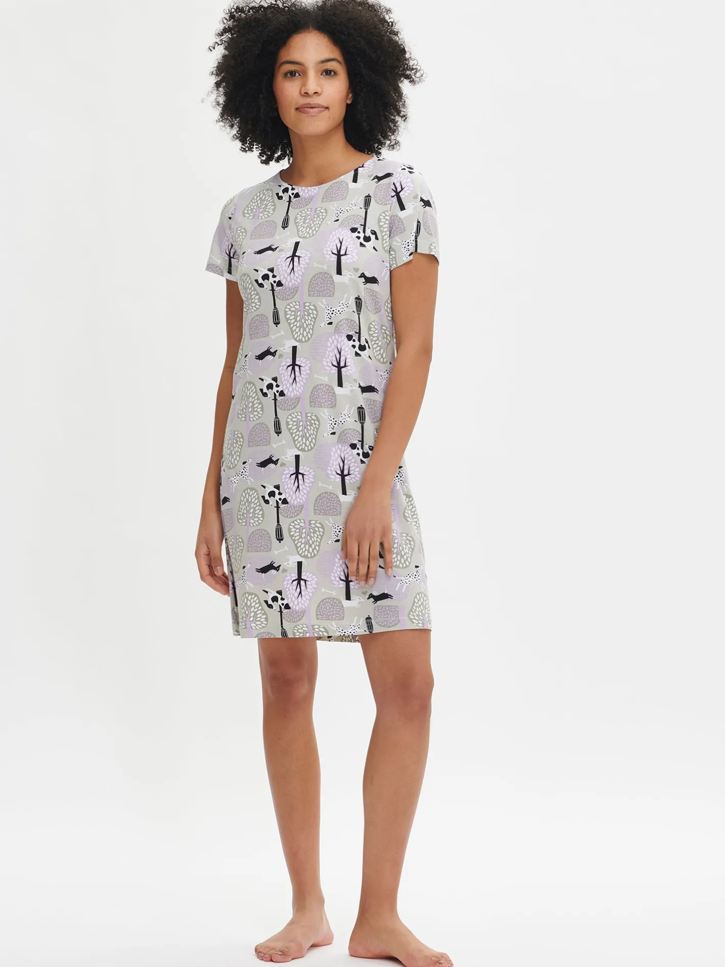 Nanso LUNA lyhyt yöpaita -* Yöasut Ja Oloasut