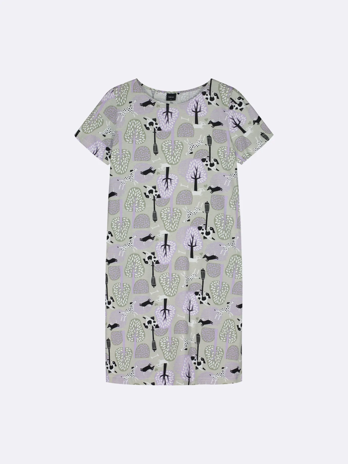 Nanso LUNA lyhyt yöpaita -* Yöasut Ja Oloasut