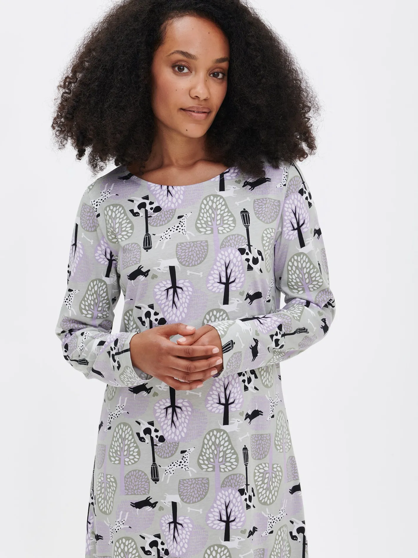 Nanso LUNA lyhyt yöpaita -* Yöasut Ja Oloasut