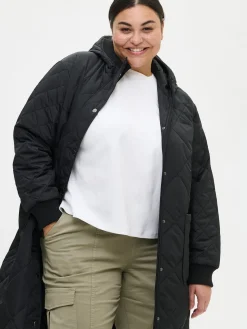 Nanso MAXI HOOD tikkitakki -* Takit, Jakut Ja Liivit