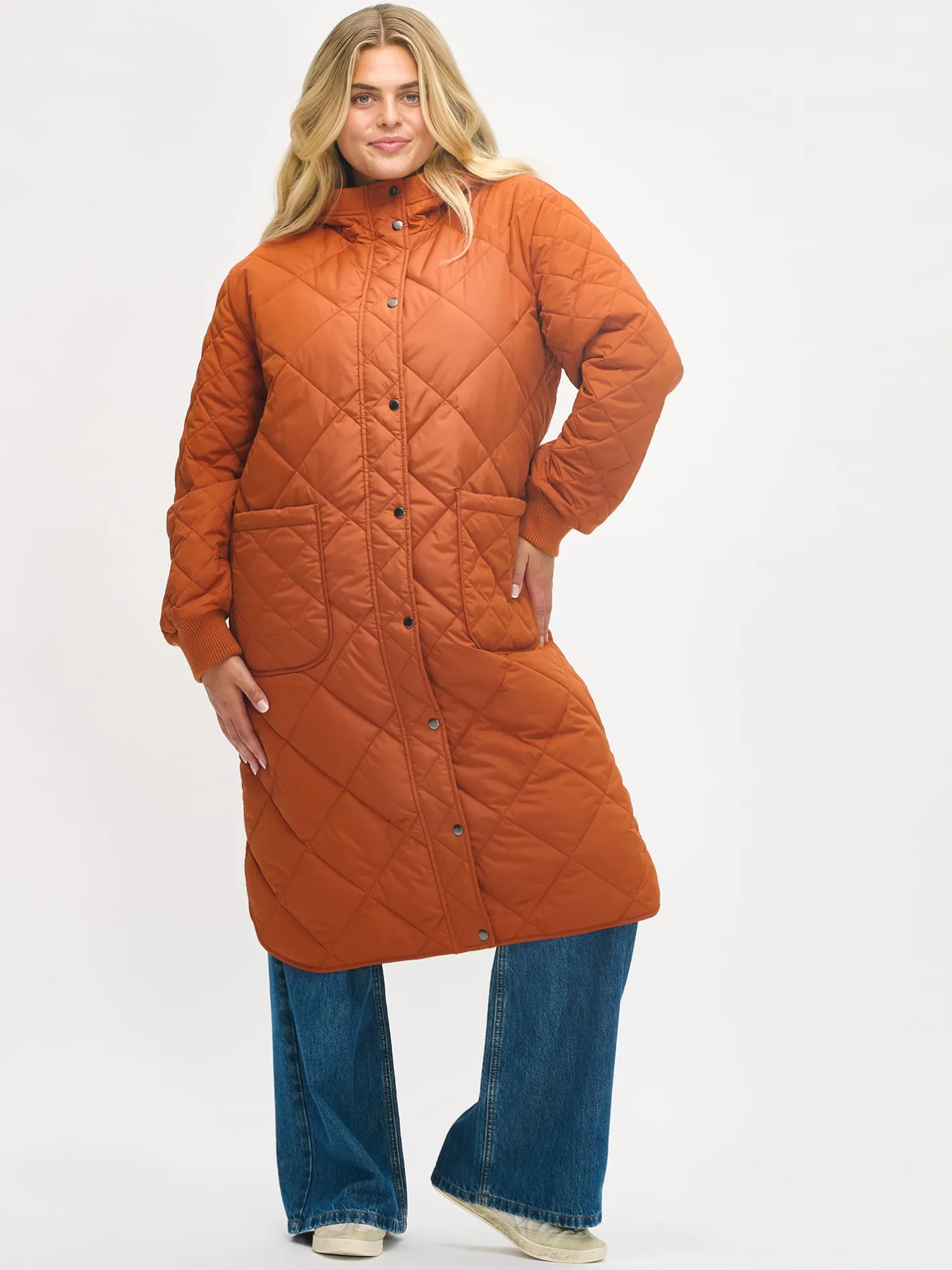 Nanso MAXI HOOD tikkitakki -* Takit, Jakut Ja Liivit