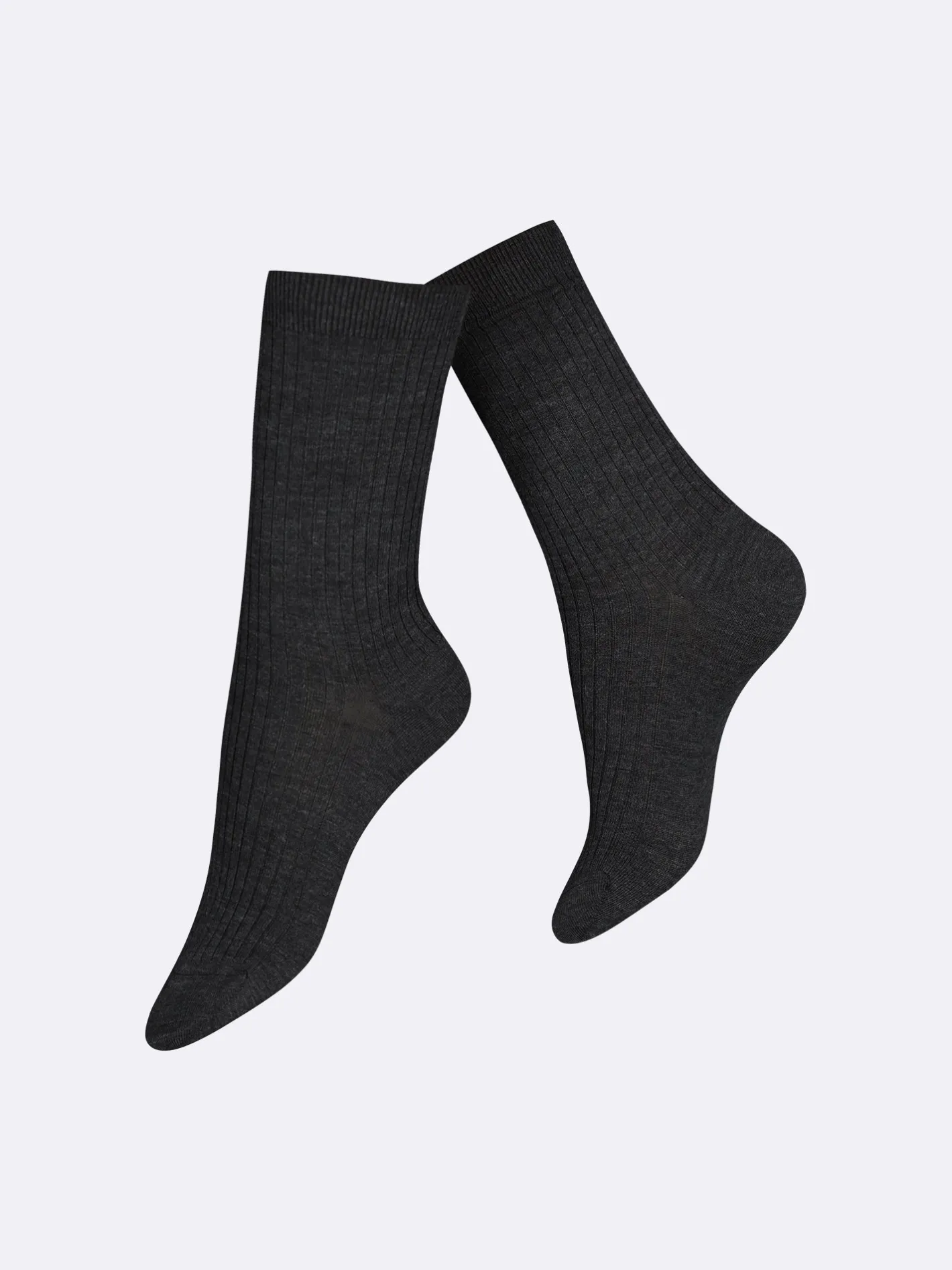 Nanso MERINO nilkkasukat - tummanharmaa* Katso Valikoima|Katso Sukat