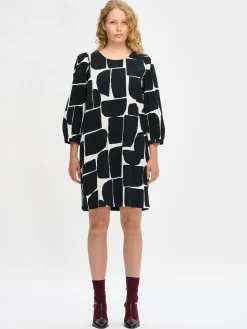 Nanso MUURI mekko - mustavalkoinen* Mekot