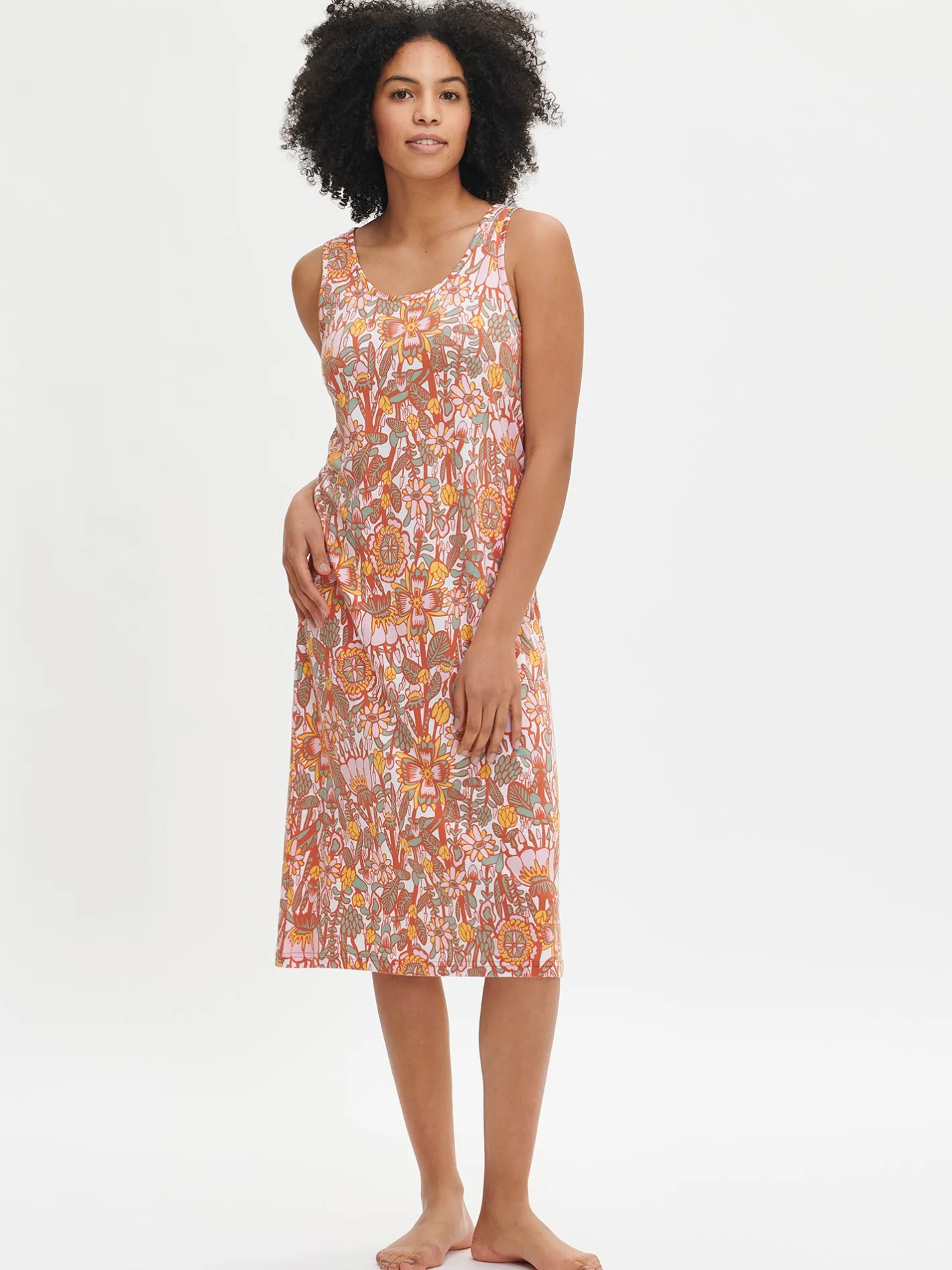 Nanso OODI pitkä hihaton yöpaita -* Yöasut Ja Oloasut