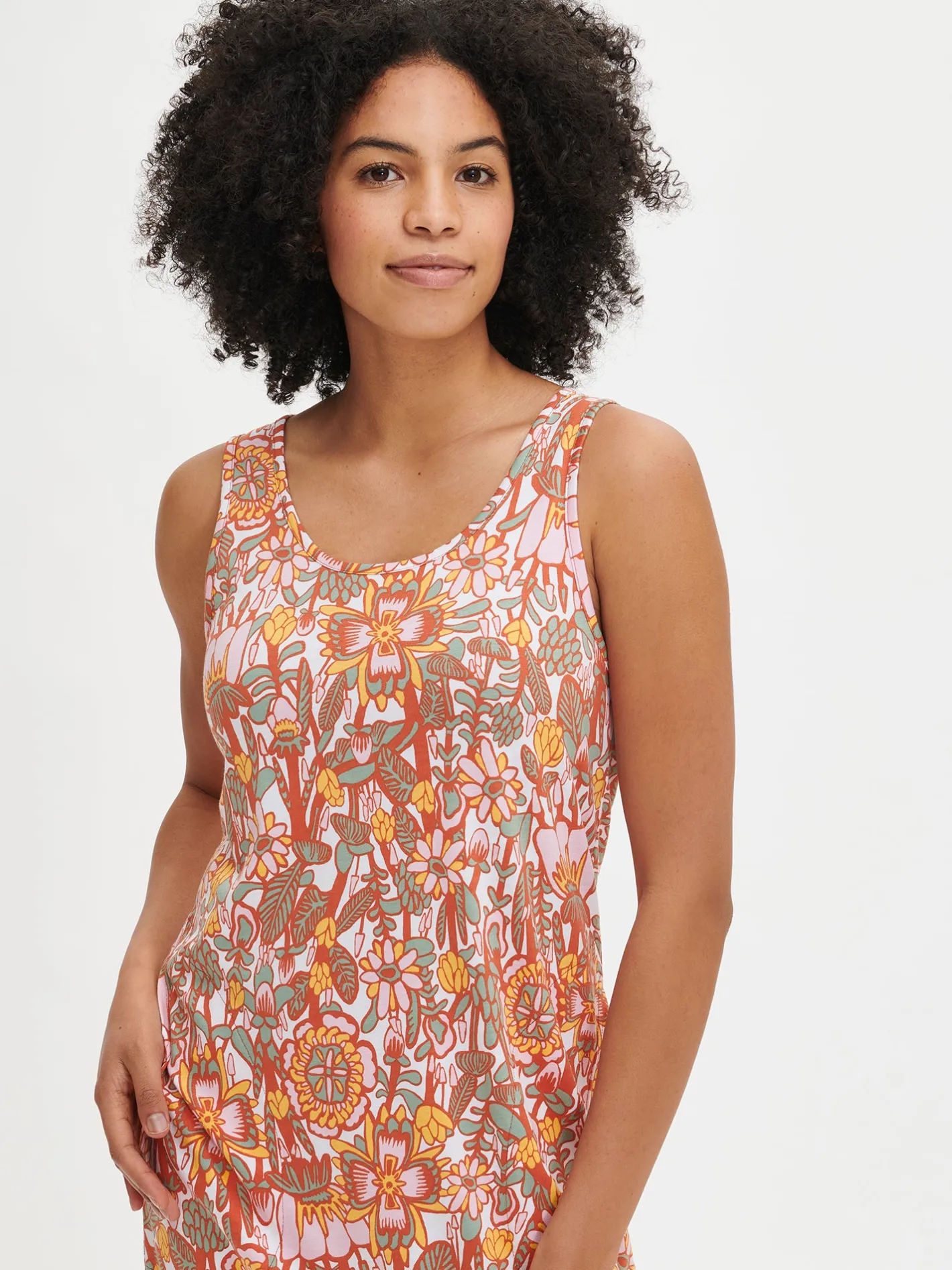 Nanso OODI pitkä hihaton yöpaita -* Yöasut Ja Oloasut