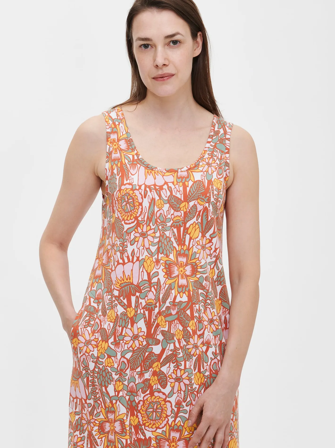 Nanso OODI pitkä hihaton yöpaita -* Yöasut Ja Oloasut