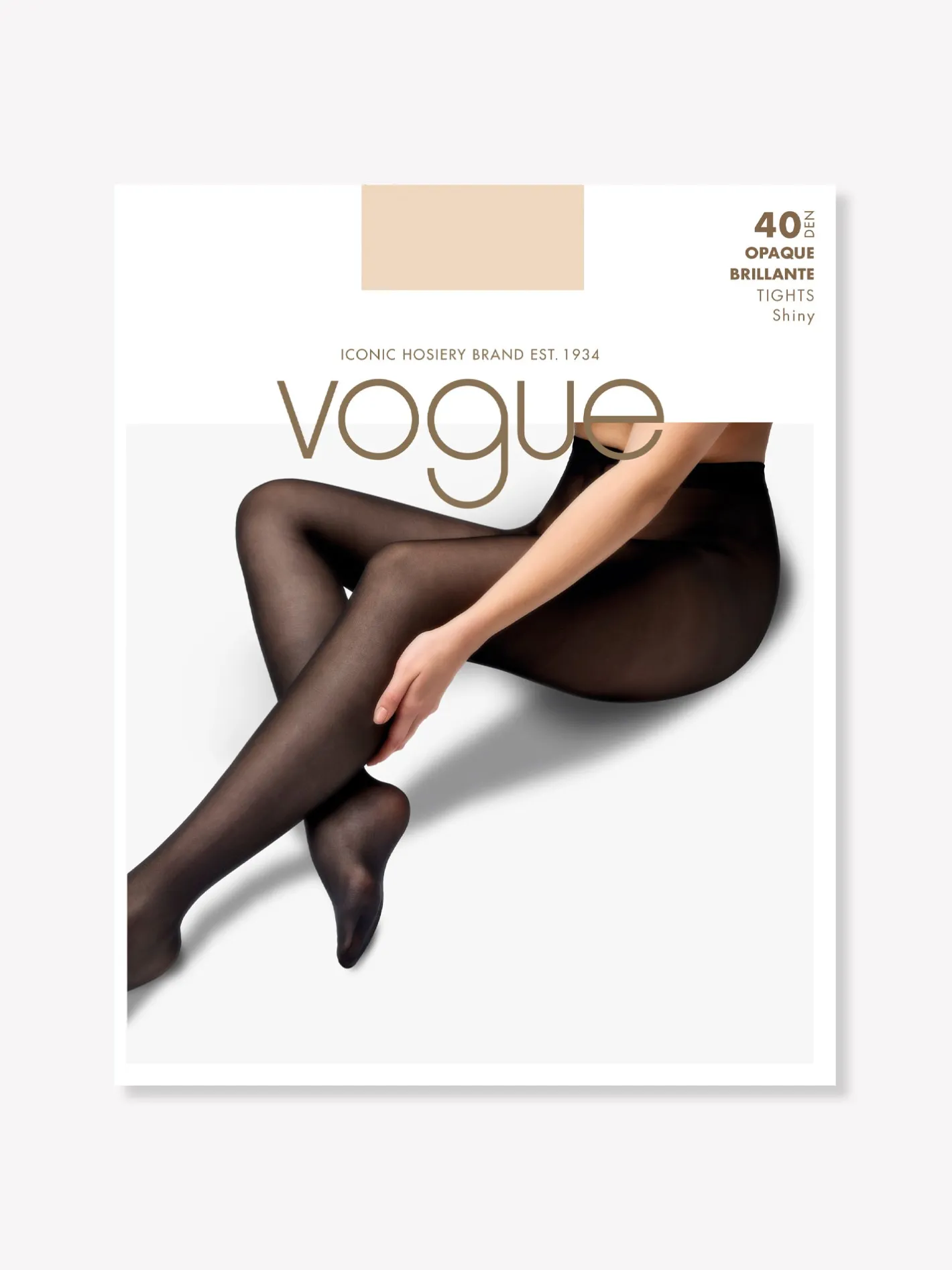 Nanso OPAQUE BRILLANTE 40 den sukkahousut - musta* Katso Valikoima|Katso Sukkahousut