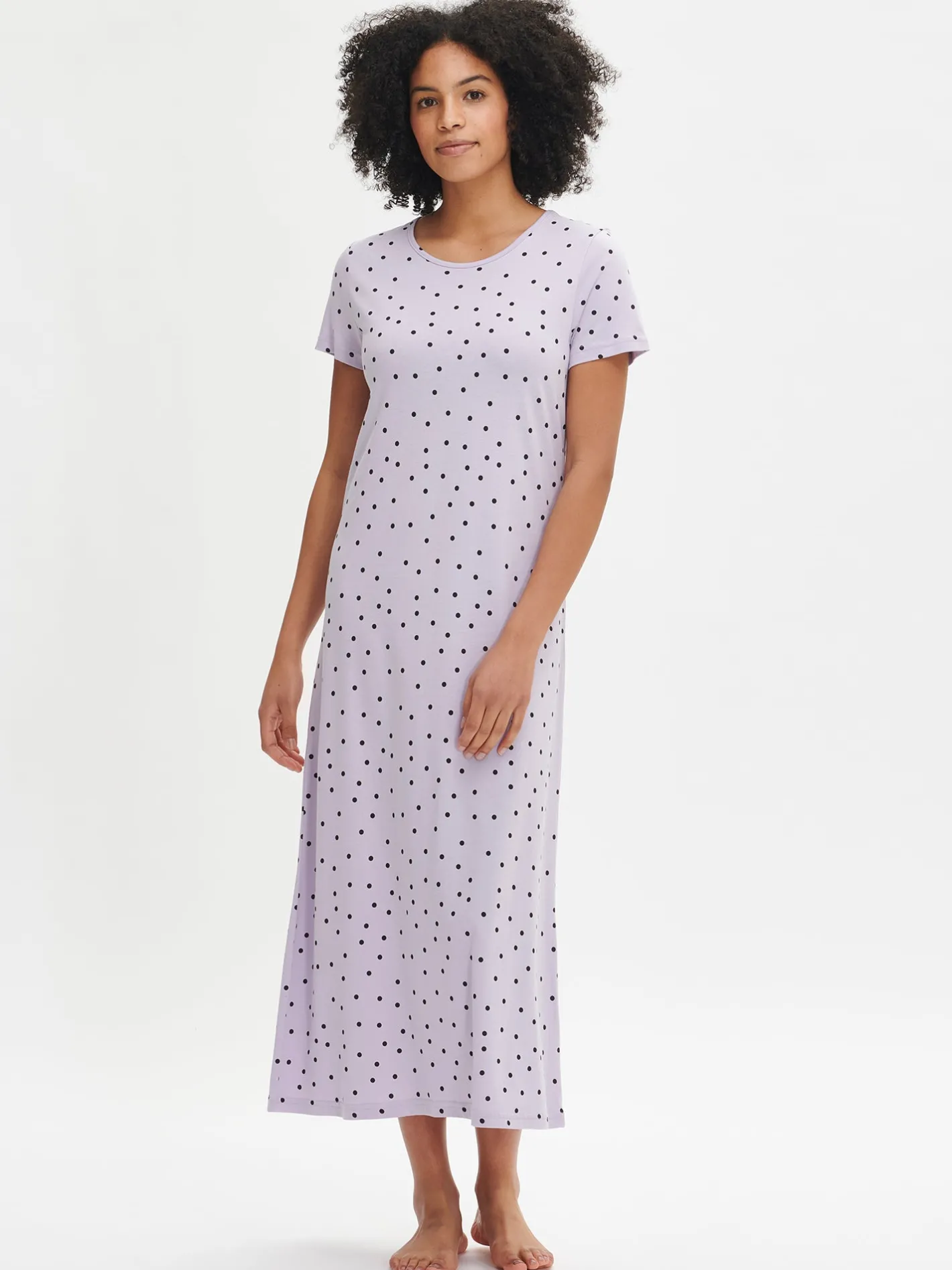 Nanso PALLO pitkä yöpaita -* Yöasut Ja Oloasut