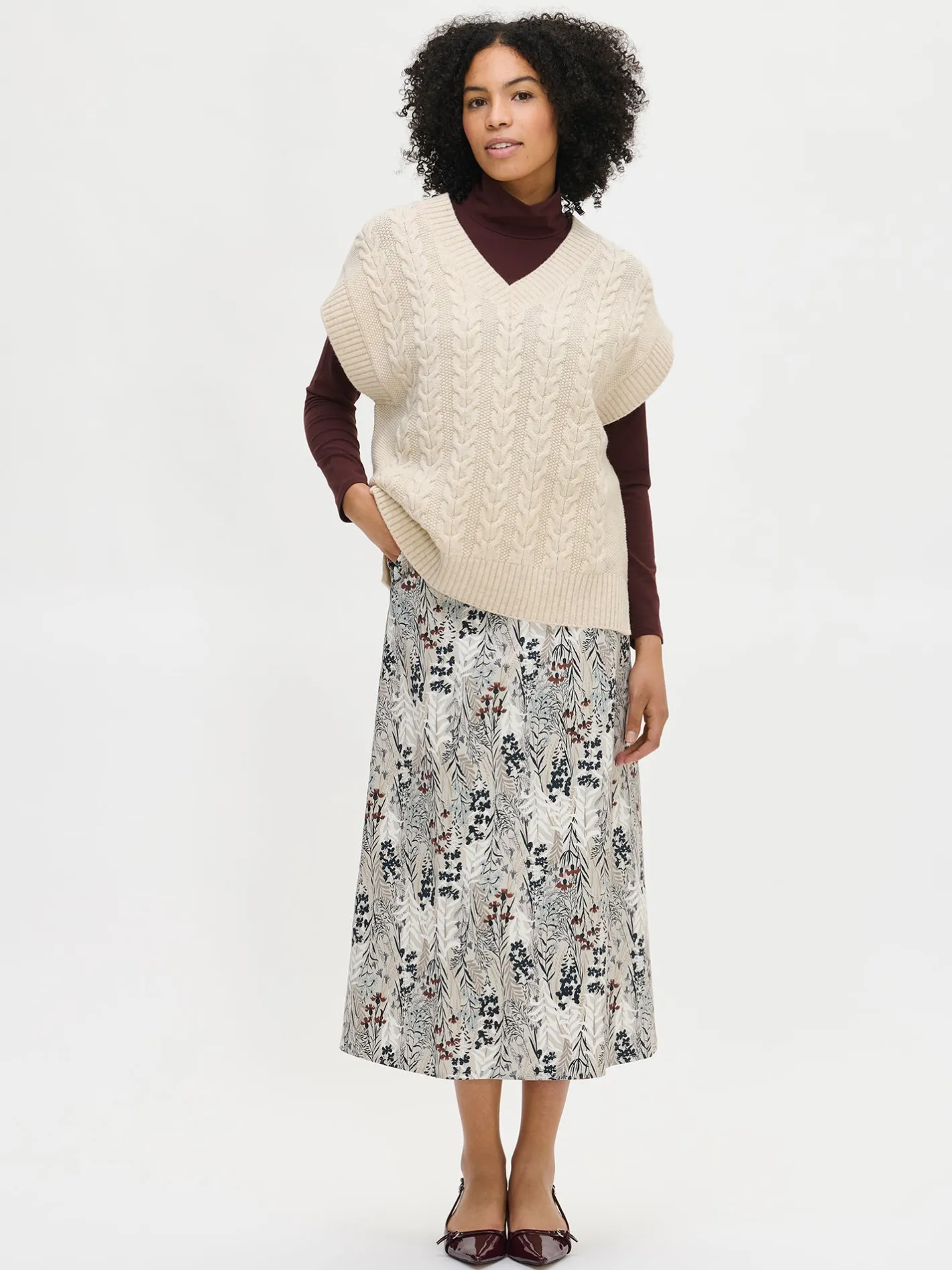 Nanso PALMIKKO neuleliivi -* Neuleet