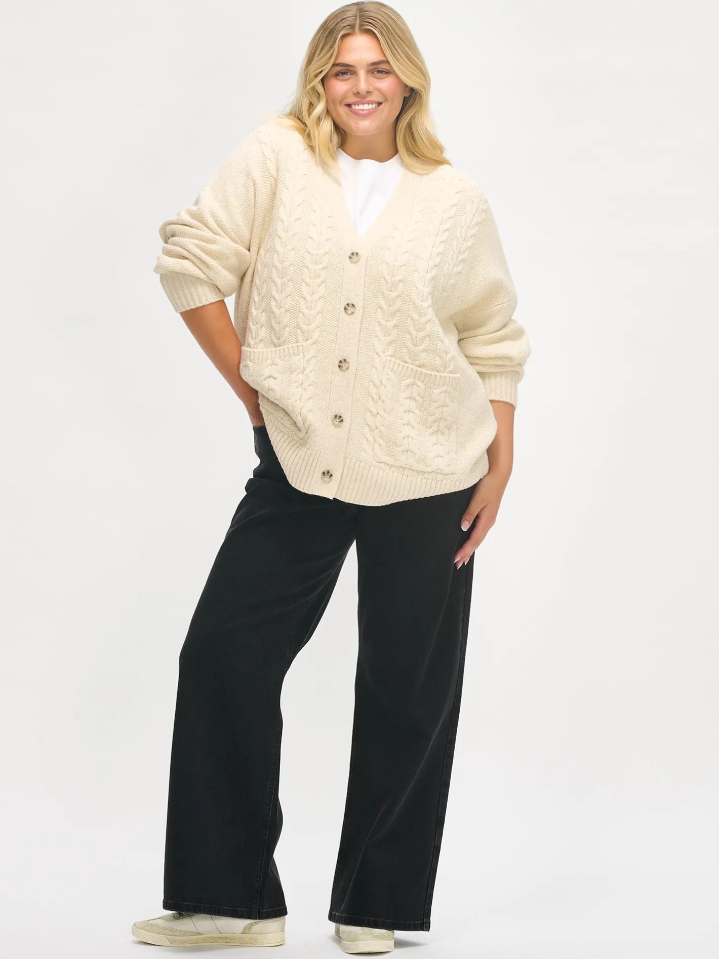 Nanso PALMIKKO neuletakki -* Neuleet