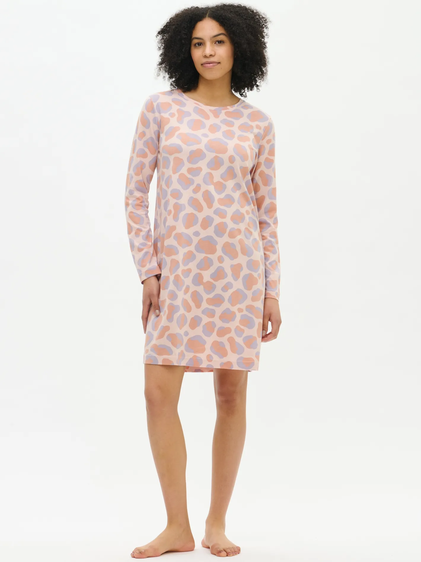 Nanso PANTTERI lyhyt pitkähihainen yöpaita -* Yöasut Ja Oloasut