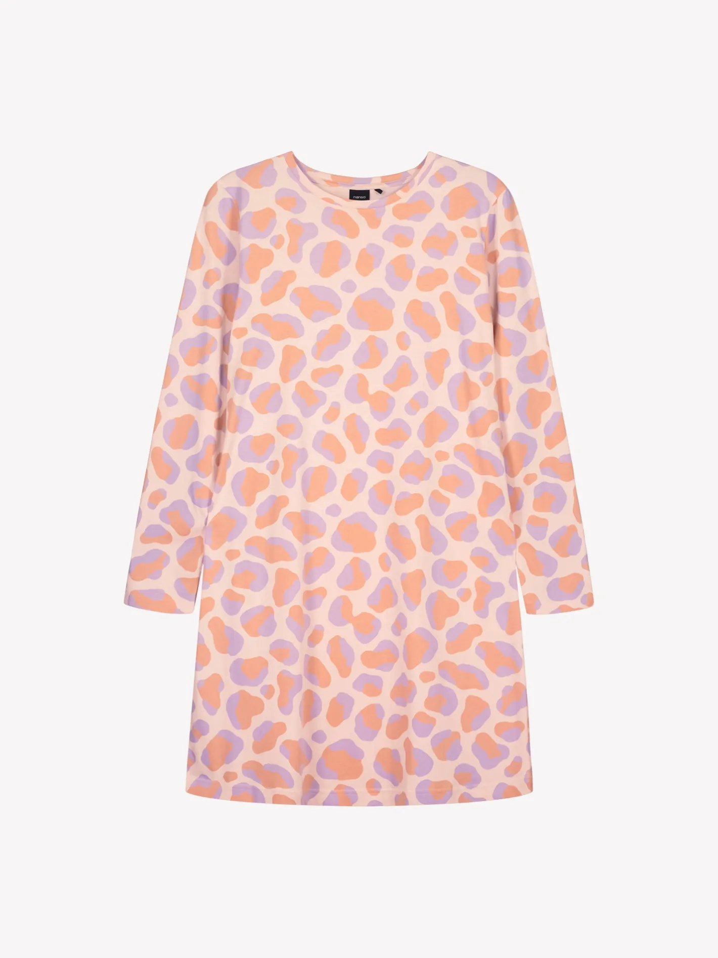 Nanso PANTTERI lyhyt pitkähihainen yöpaita -* Yöasut Ja Oloasut