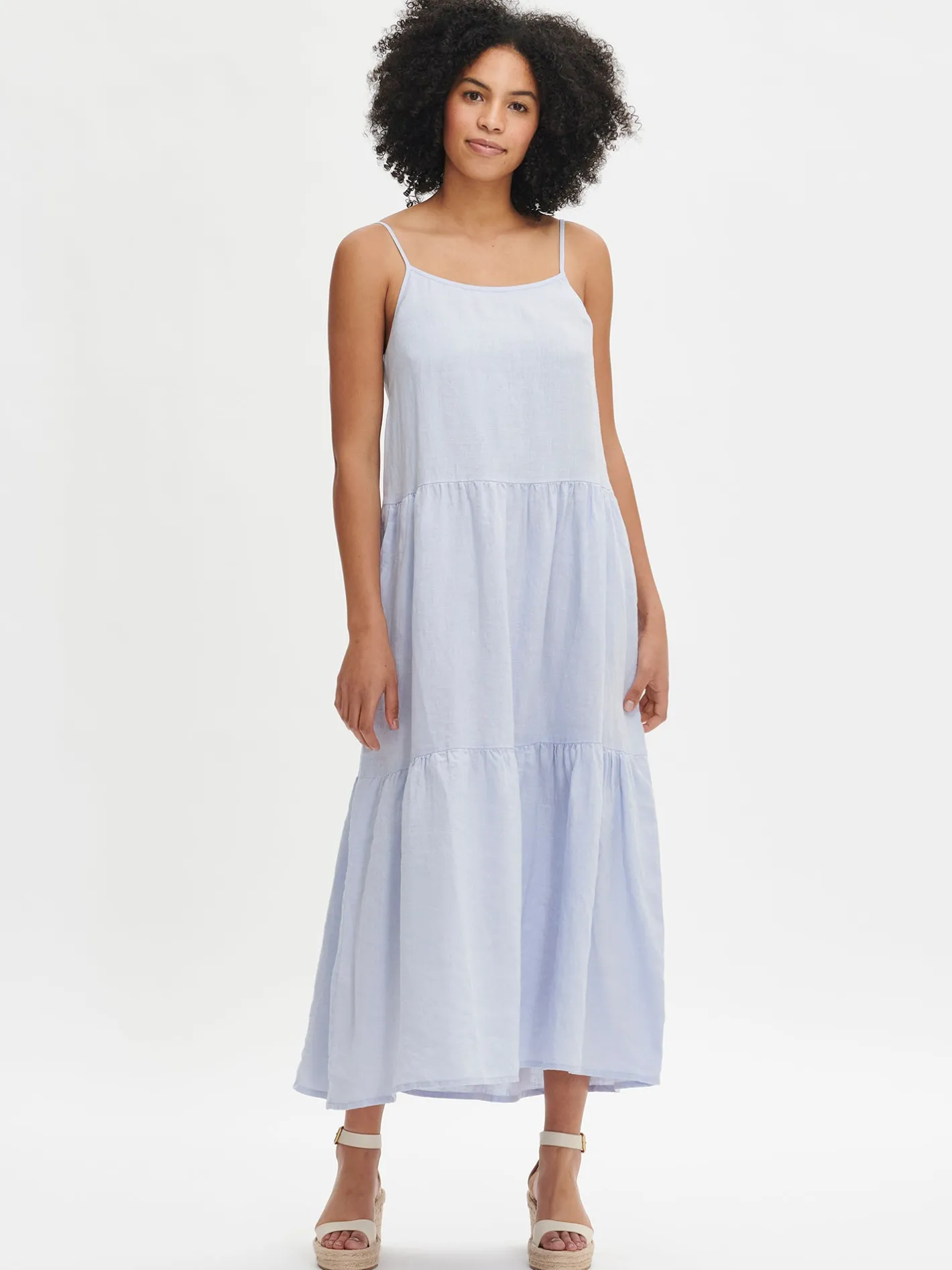 Nanso PELLAVA hihaton mekko -* Pellavavaatteet|Mekot