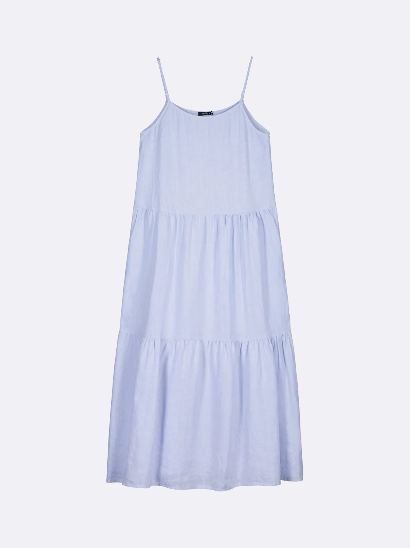 Nanso PELLAVA hihaton mekko -* Pellavavaatteet|Mekot