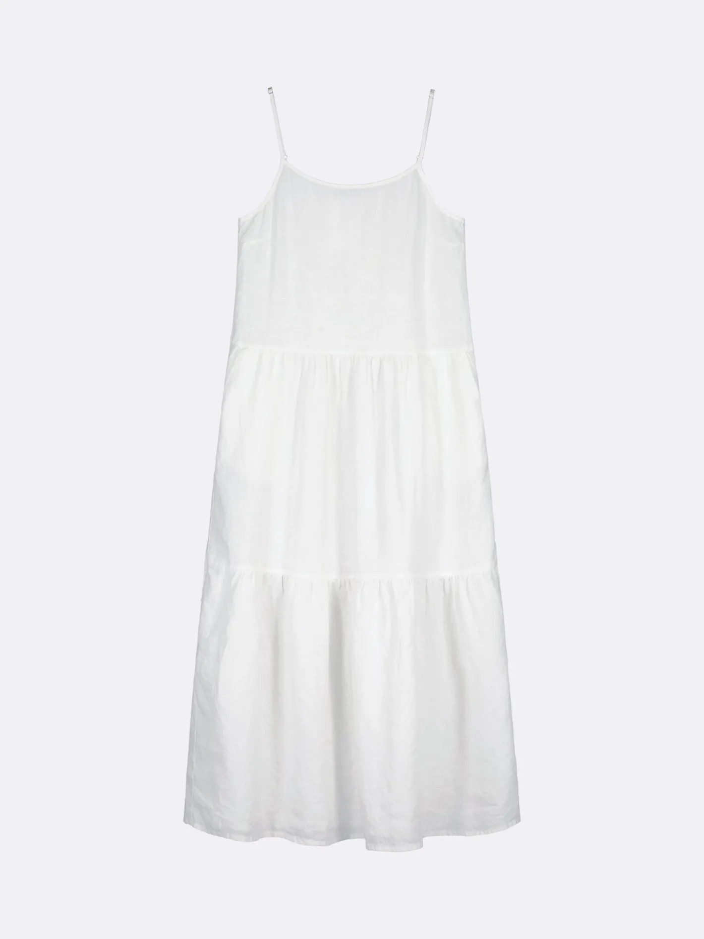 Nanso PELLAVA hihaton mekko -* Pellavavaatteet|Mekot