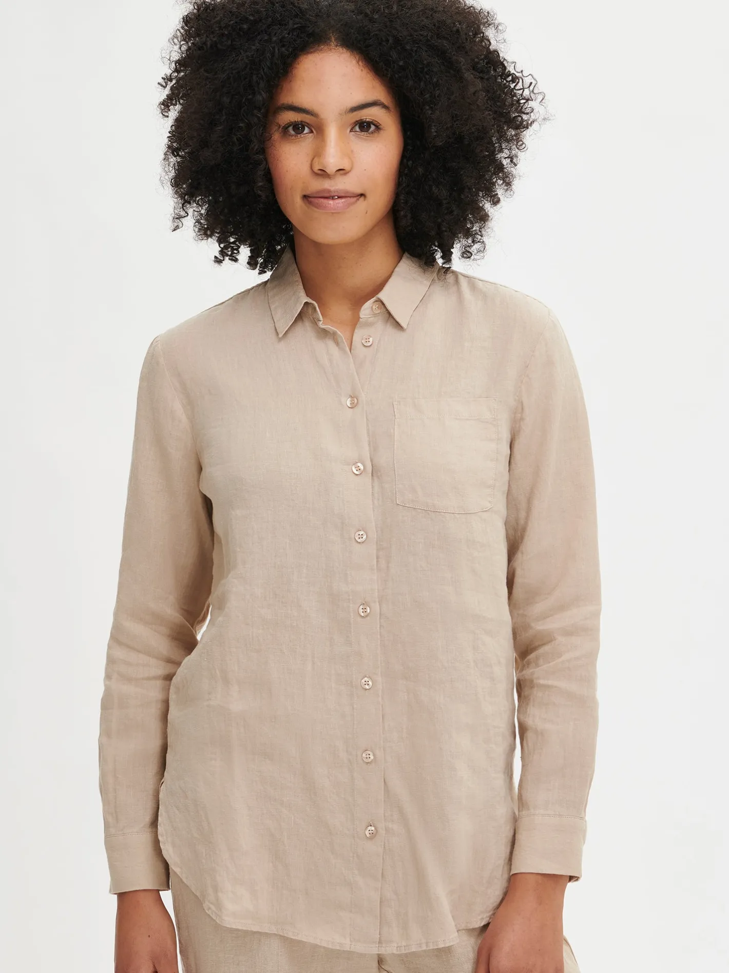 Nanso PELLAVA paitapusero -* Pellavavaatteet|Paidat Ja Tunikat