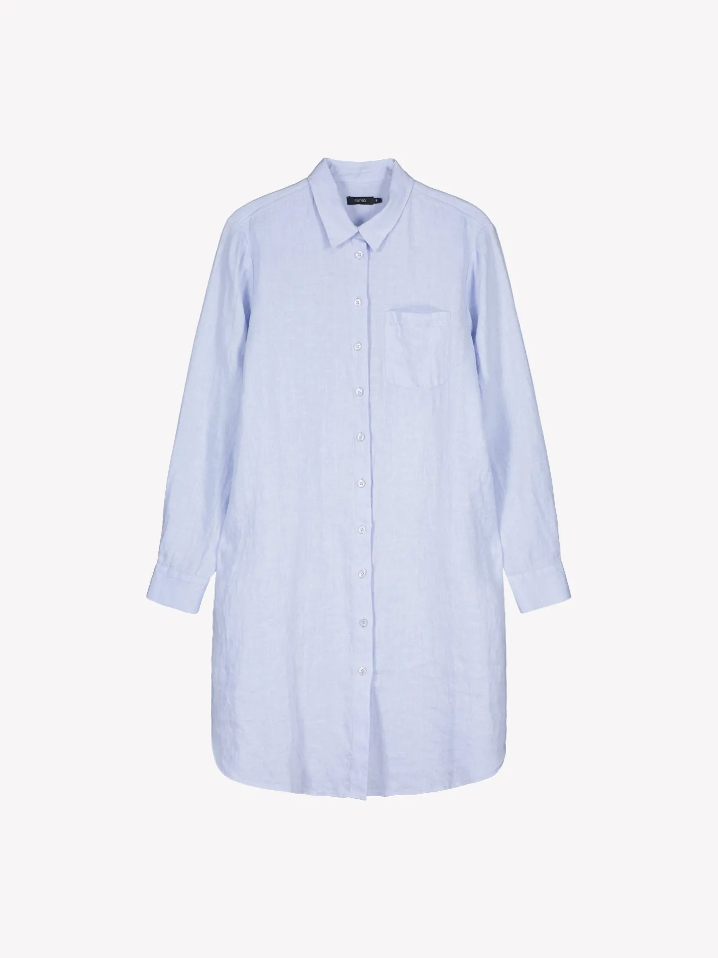 Nanso PELLAVA pitkä paitapusero -* Pellavavaatteet|Paidat Ja Tunikat