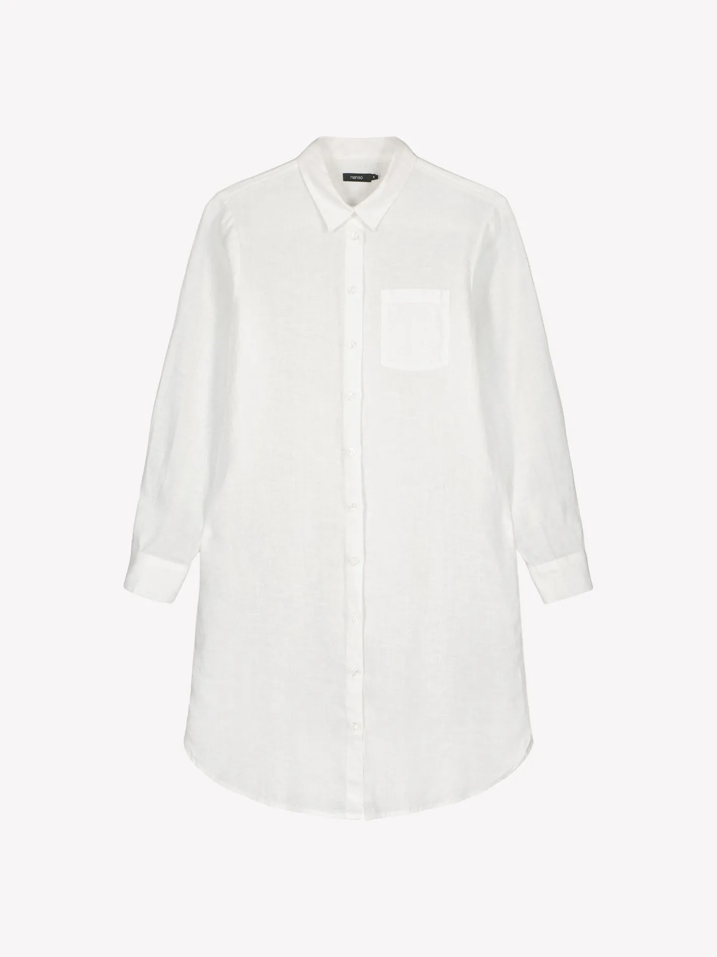 Nanso PELLAVA pitkä paitapusero -* Pellavavaatteet|Paidat Ja Tunikat