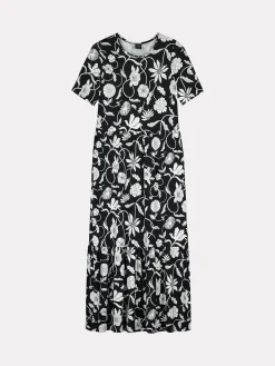 Nanso PIENI LINOKUKKA trikoomekko -* Mekot