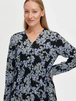 Nanso PIHLAJA pitkä kangasmekko -* Mekot