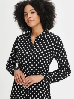 Nanso POLKKA pitkä kangasmekko -* Mekot