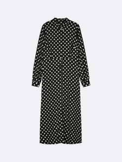 Nanso POLKKA pitkä kangasmekko -* Mekot