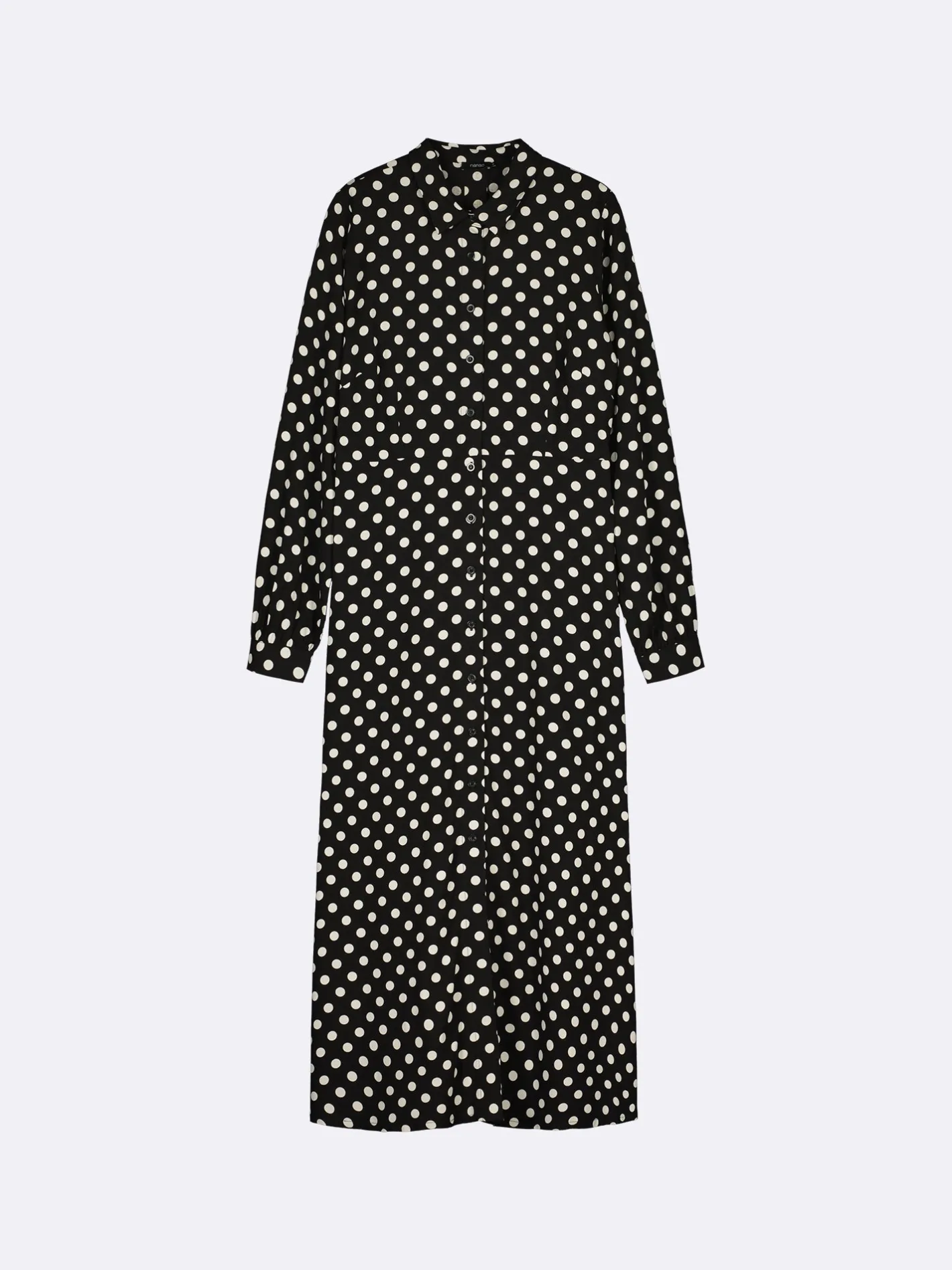 Nanso POLKKA pitkä kangasmekko -* Mekot