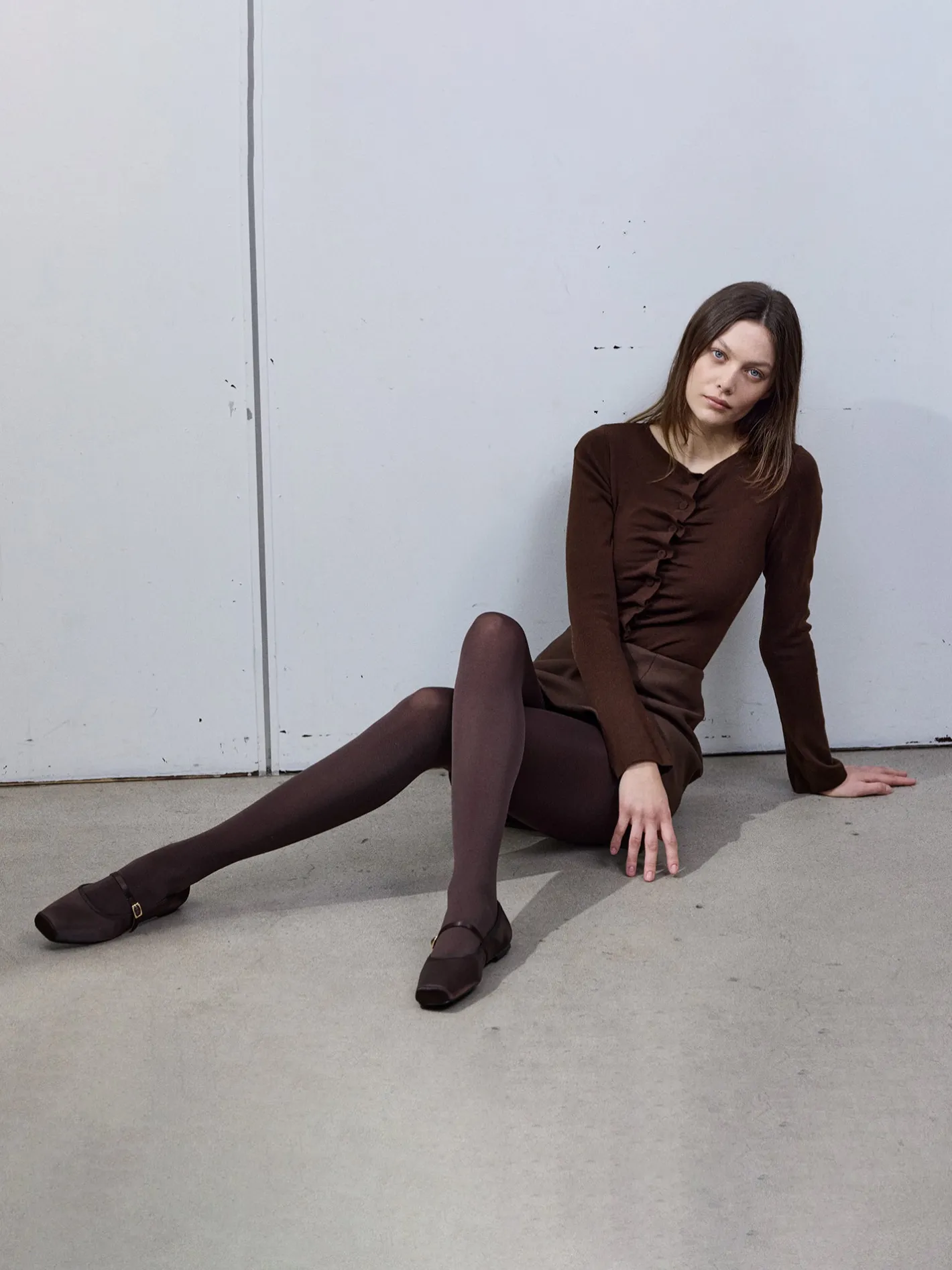 Nanso RECYCLED OPAQUE 80 den sukkahousut - ruskeat* Katso Valikoima|Katso Sukkahousut