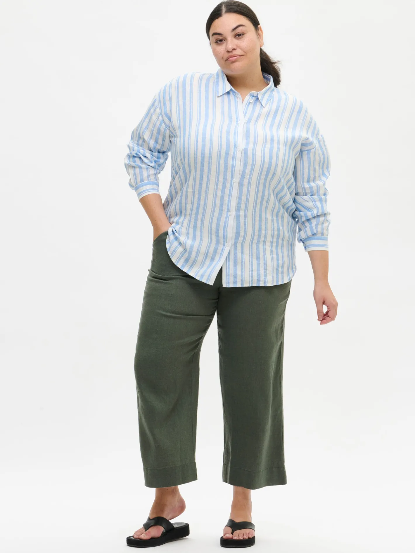 Nanso REGATTA paitapusero -* Pellavavaatteet|Paidat Ja Tunikat