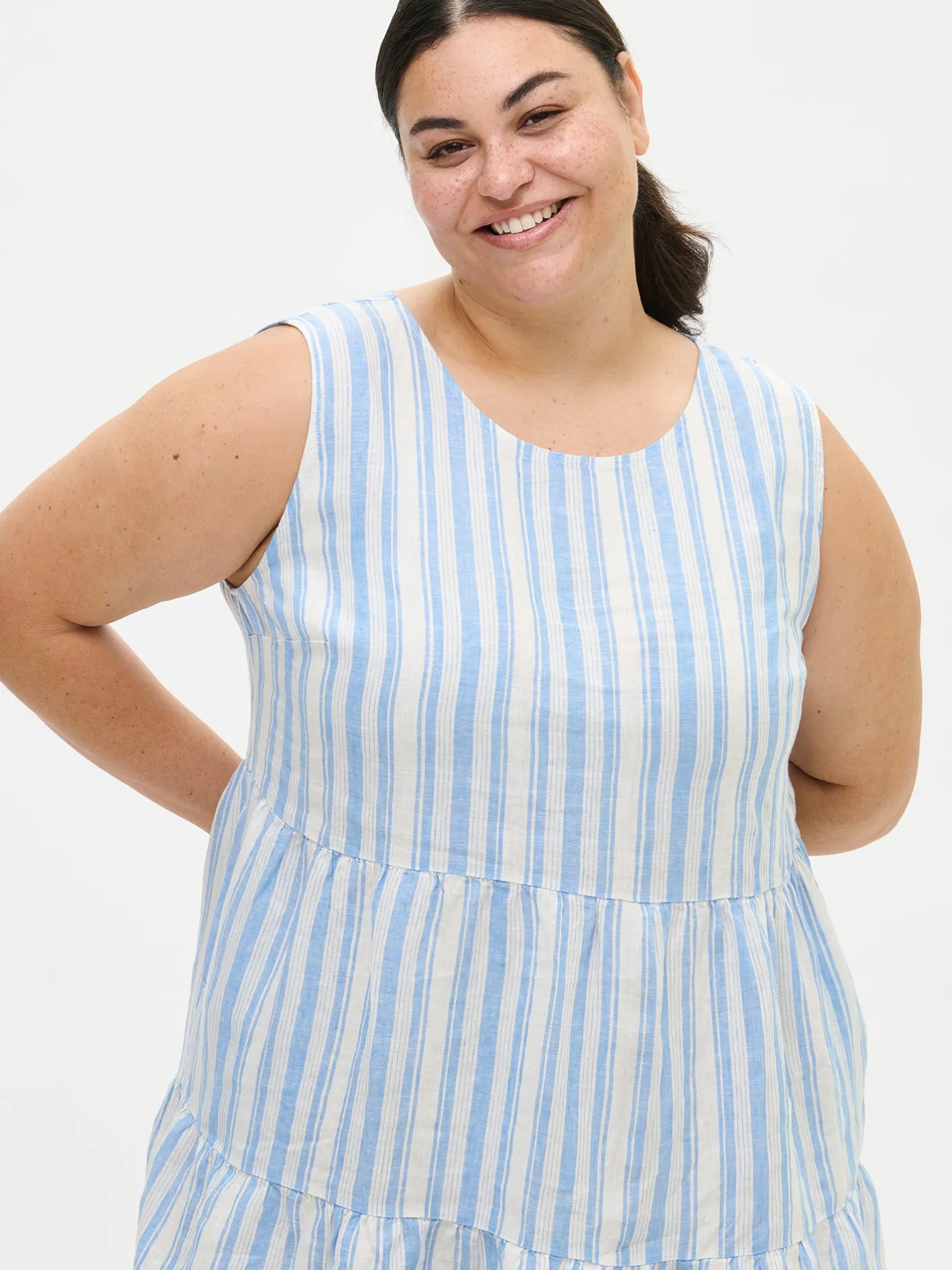 Nanso REGATTA pellavamekko -* Pellavavaatteet|Mekot