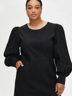 Nanso RELIEFI pitkähihainen mekko -* Mekot|Suosituimmat