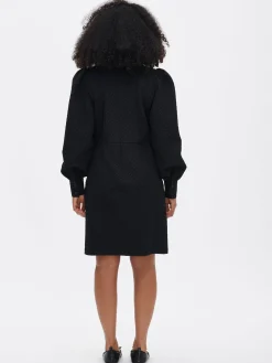 Nanso RELIEFI pitkähihainen mekko -* Mekot|Suosituimmat