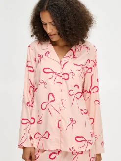 Nanso RUSETTI paita - vaaleanpunainen* Yöasut Ja Oloasut