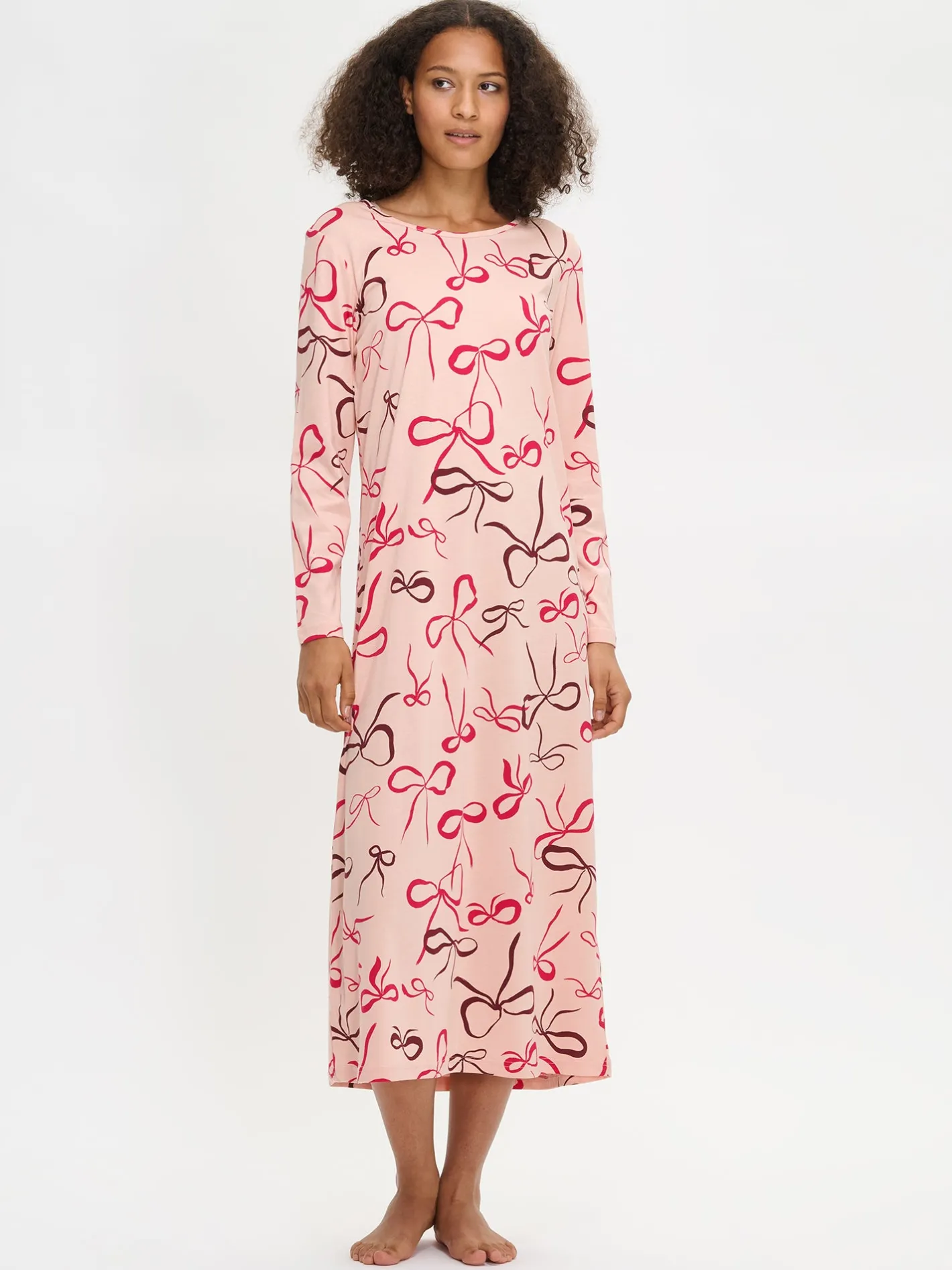 Nanso RUSETTI pitkä yöpaita -* Yöasut Ja Oloasut