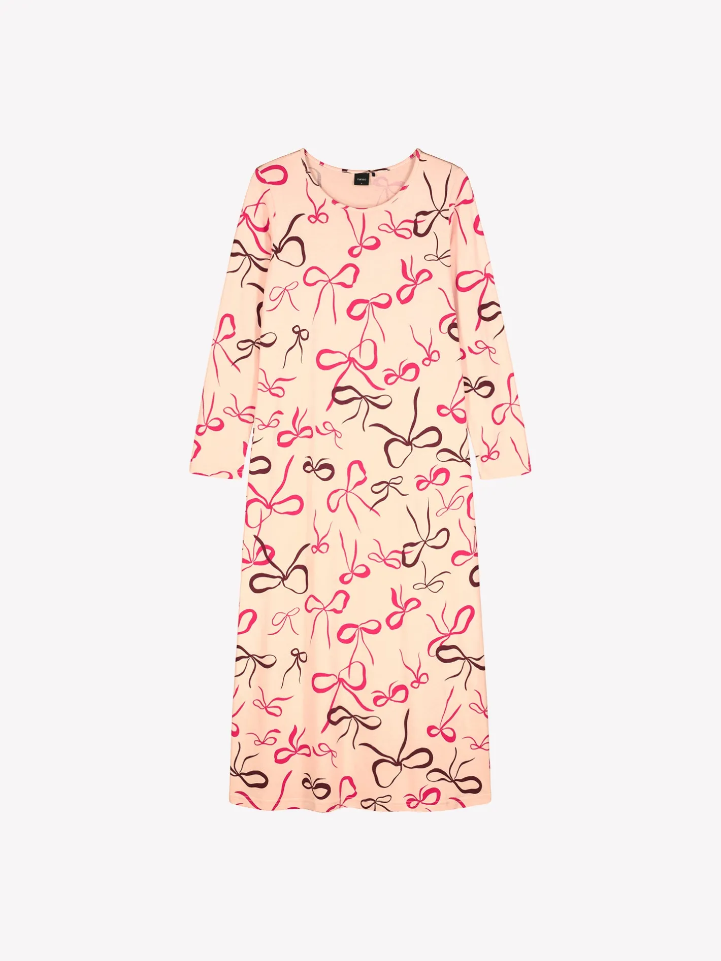 Nanso RUSETTI pitkä yöpaita -* Yöasut Ja Oloasut