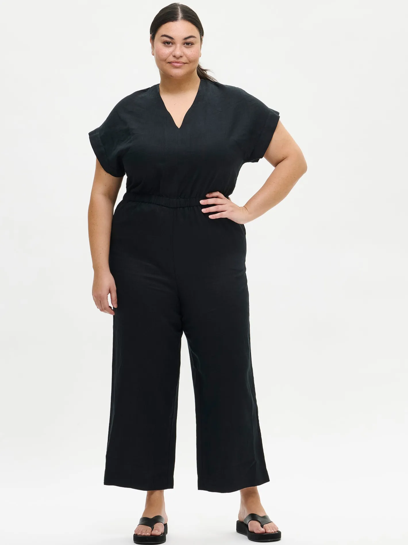 Nanso SAARI pellavahaalari -* Pellavavaatteet|Housut Ja Farkut