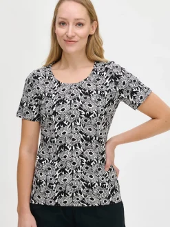 Nanso SAMETTIKUKAT t-paita -* Paidat Ja Tunikat