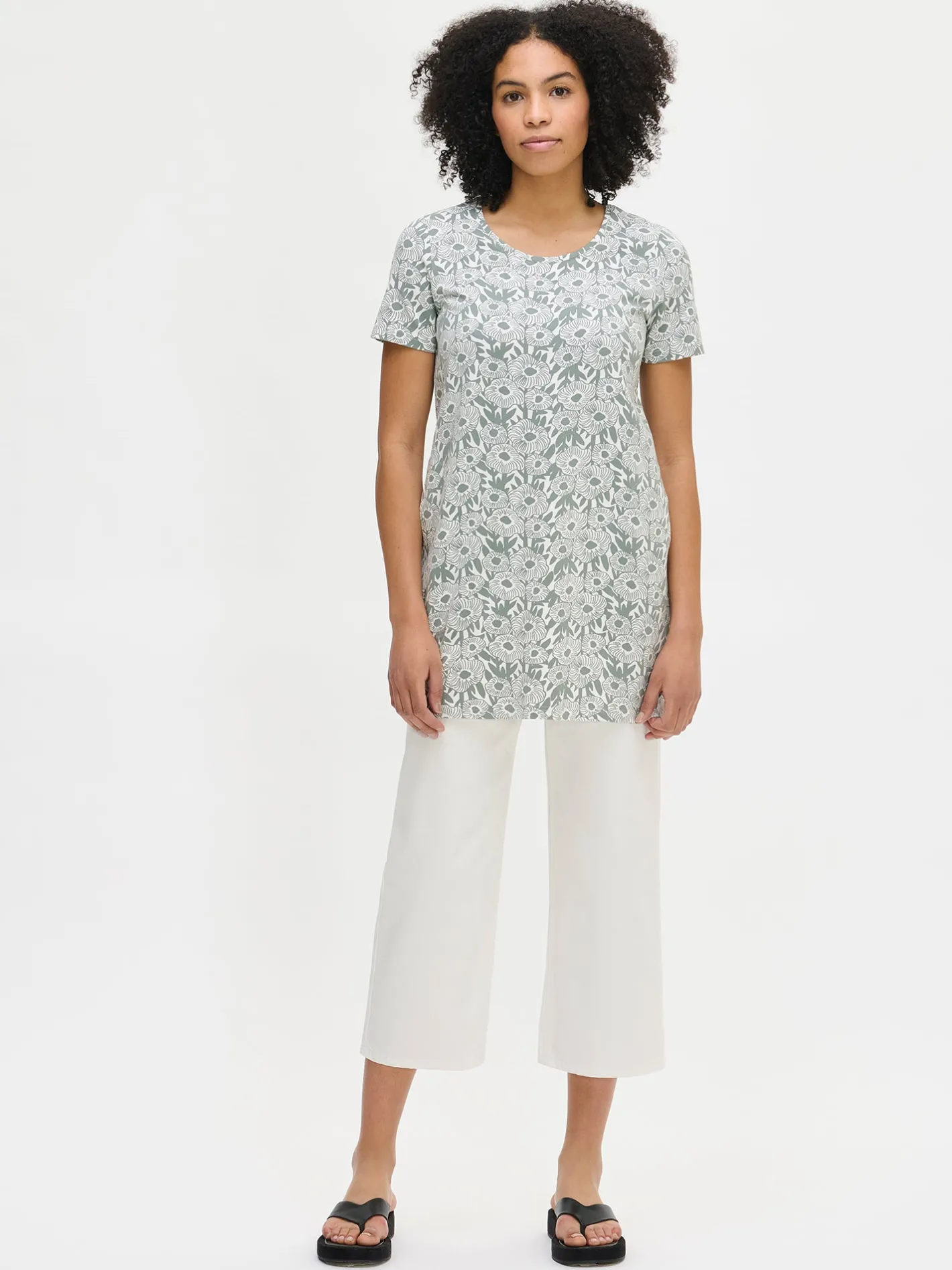 Nanso SAMETTIKUKAT tunika -* Paidat Ja Tunikat