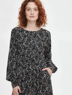 Nanso SARA pitkä kangasmekko -* Mekot