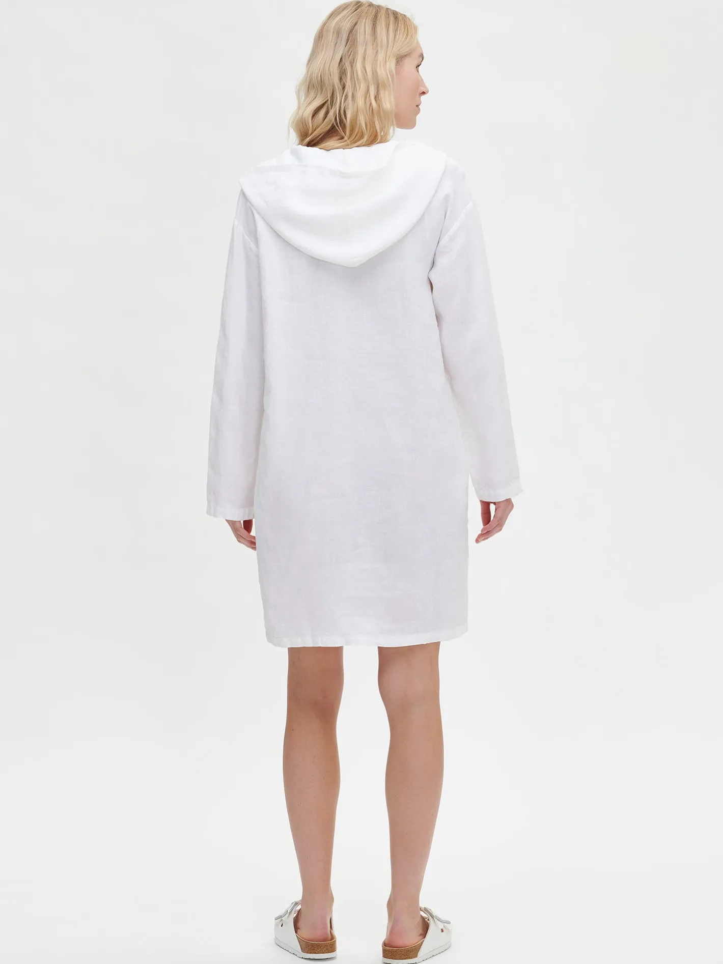 Nanso SARASTUS hupparimekko -* Pellavavaatteet|Yöasut Ja Oloasut