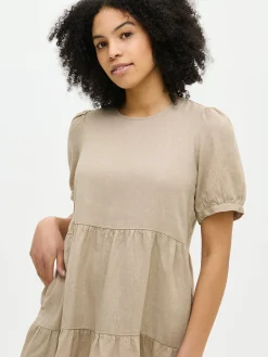 Nanso SARASTUS lyhyt pellavamekko -* Pellavavaatteet|Mekot