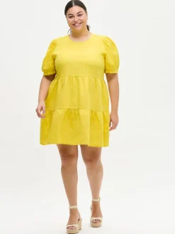 Nanso SARASTUS lyhyt pellavamekko -* Pellavavaatteet|Mekot