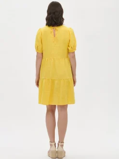 Nanso SARASTUS lyhyt pellavamekko -* Pellavavaatteet|Mekot