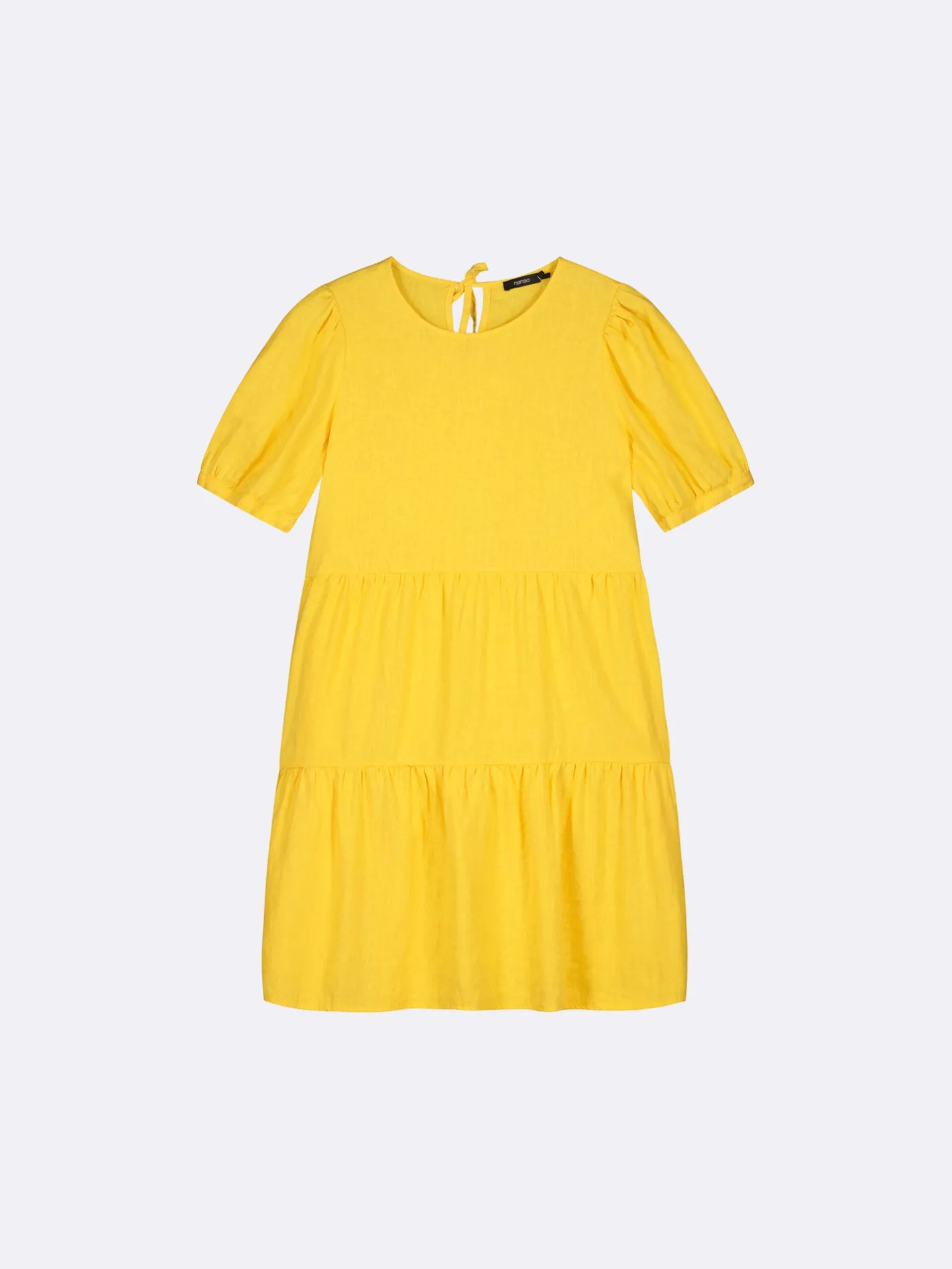 Nanso SARASTUS lyhyt pellavamekko -* Pellavavaatteet|Mekot