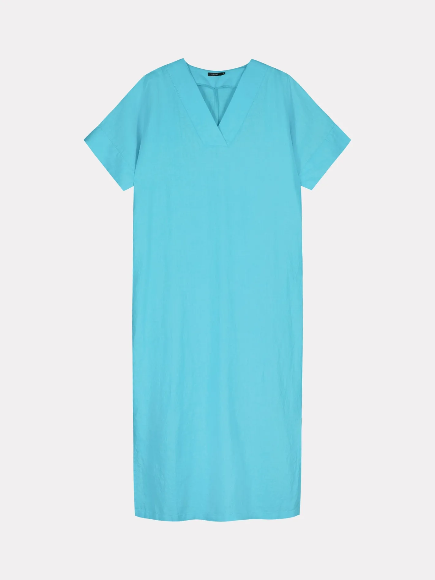 Nanso SARASTUS pellavakaftaani -* Pellavavaatteet|Yöasut Ja Oloasut