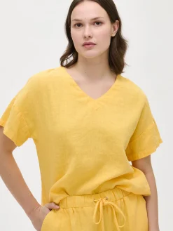 Nanso SARASTUS pellavapusero -* Pellavavaatteet|Yöasut Ja Oloasut