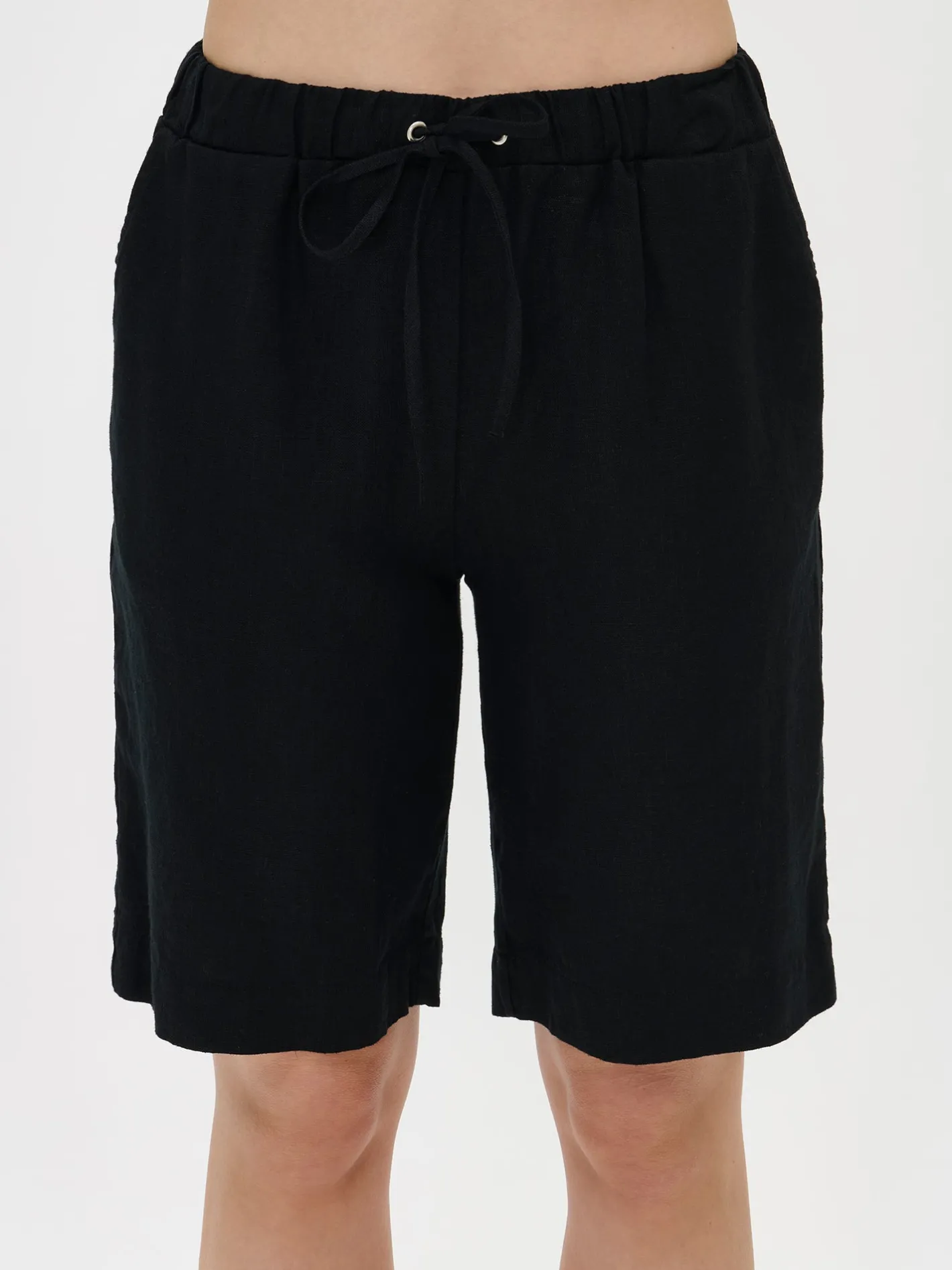 Nanso SARASTUS pellavashortsit -* Pellavavaatteet|Yöasut Ja Oloasut