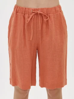 Nanso SARASTUS pellavashortsit -* Pellavavaatteet|Yöasut Ja Oloasut