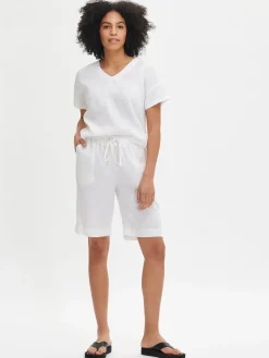 Nanso SARASTUS pellavashortsit -* Pellavavaatteet|Yöasut Ja Oloasut